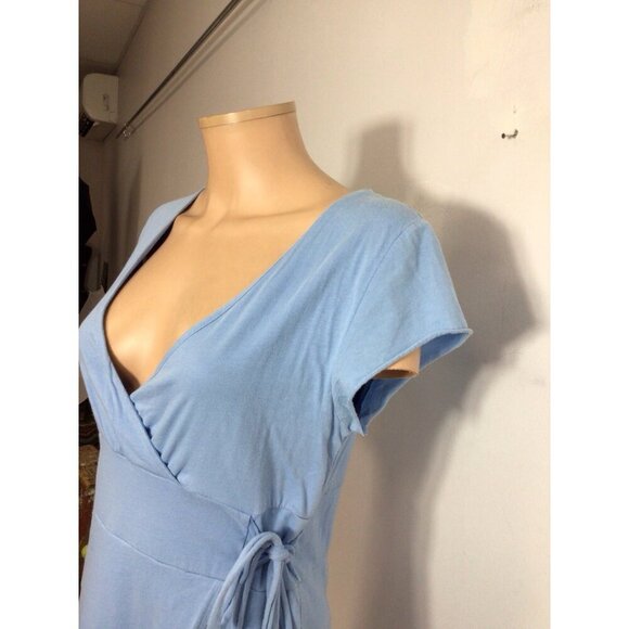 Garnet Hill Midi Wrap Dress Womens Medium - Picture 3 of 7